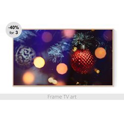 Samsung Frame TV art Digital Download 4K, Frame TV Art Christmas tree, Frame TV art winter, Frame Tv art Holiday | 241
