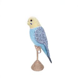 Weighted stuffed budgie