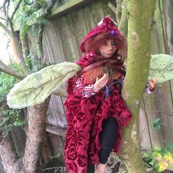fairy-malina rosalie ooak fairy doll
