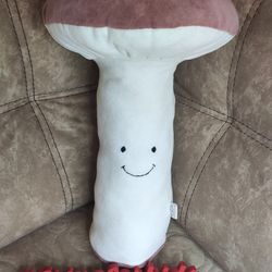 plush mushroom pillow, musroom pillow toy, decorative pillow mushroom, big plush mushroom