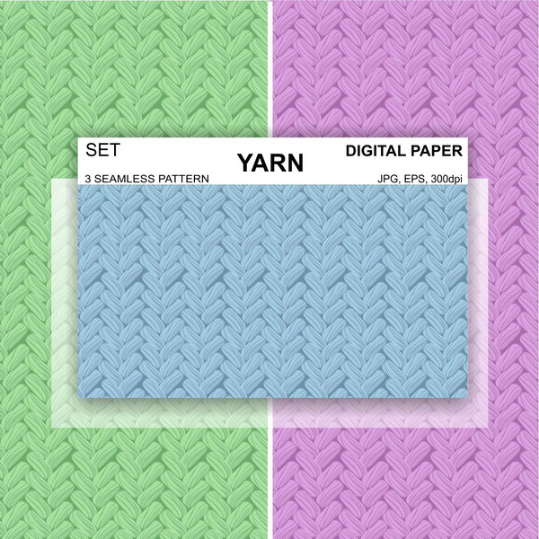 Digital-Paper-Yarn-Knitting-Wallpaper