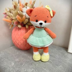 Fox crochet amigurumi