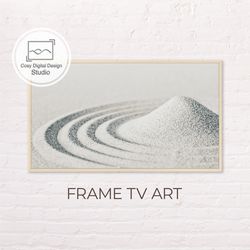 samsung frame tv art | 4k abstract beige sand art for the frame tv | wave digital art frame tv