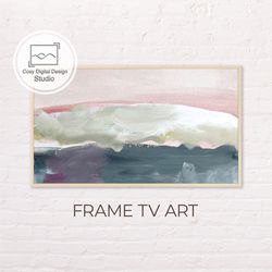Samsung Frame TV Art | 4k Abstract Multicolored Pink White Blue Art For The Frame Tv | Digital Art Frame Tv
