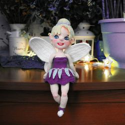 Fairy doll crochet pattern  Amigurumi doll  pattern PDF in English