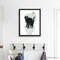 Black Cat Print Cat Decor Cat Art Home Wall-61.jpg