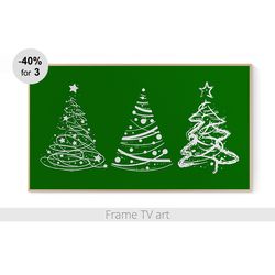 Samsung Frame TV Art Christmas tree, Frame TV art New Year, Frame Tv art Holiday, Digital Download for Frame TV  | 264