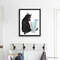 Black Cat Print Cat Decor Cat Art Home Wall-67.jpg