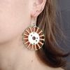Copper-wire-wrapped-earrings