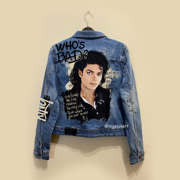 Michael jackson denim jacket online