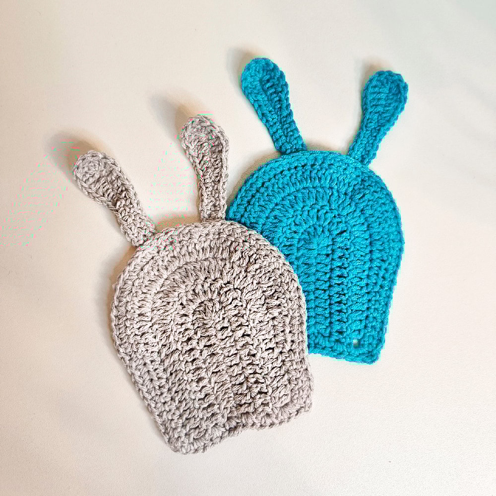 Funny Bunny coasters crochet pattern pdf