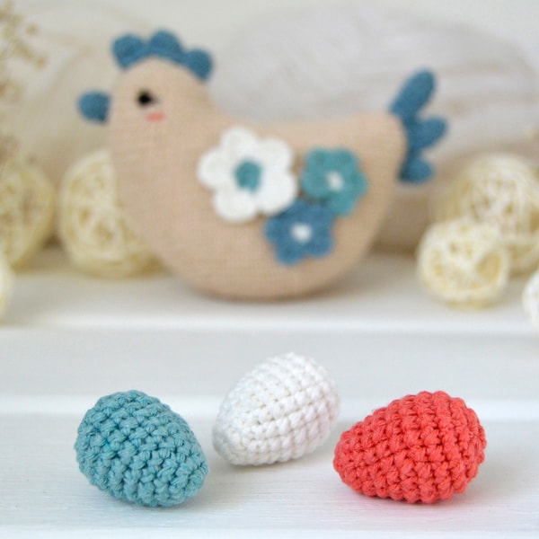 DIY PDF crochet amigurumi pattern Easter Chickens - Inspire Uplift