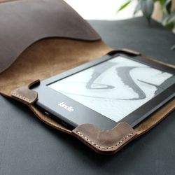 2021 Kindle Paperwhite leather case handmade