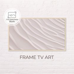 samsung frame tv art | abstract pastel pink sand art for the frame tv | digital art frame tv | instant digital download