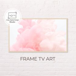 Samsung Frame TV Art | Pink Pastel Abstract Art for The Frame Tv | Digital Art Frame Tv | Instant Download Art