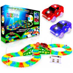 USA Toyz Glow Small Race Tracks for Boys or Girls  360pk