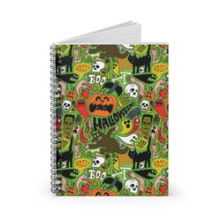 Spiral notebook halloween