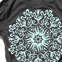 Mandala Sea Ocean Cruise Summer shirt Starfish Birthday gifts Craft design Personalized gift Digital downloads clipart