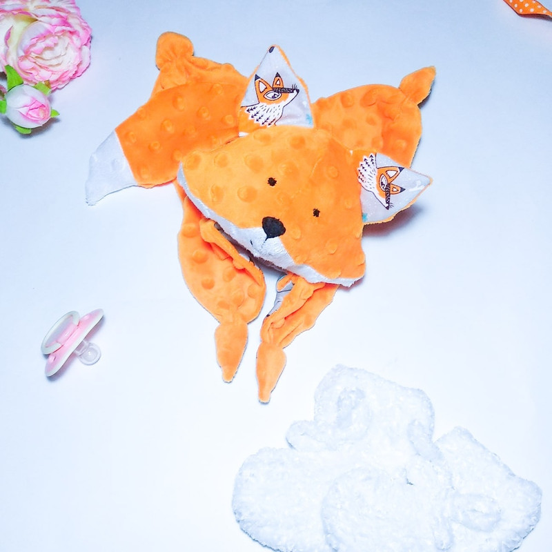 Fox lovey sewing pattern
