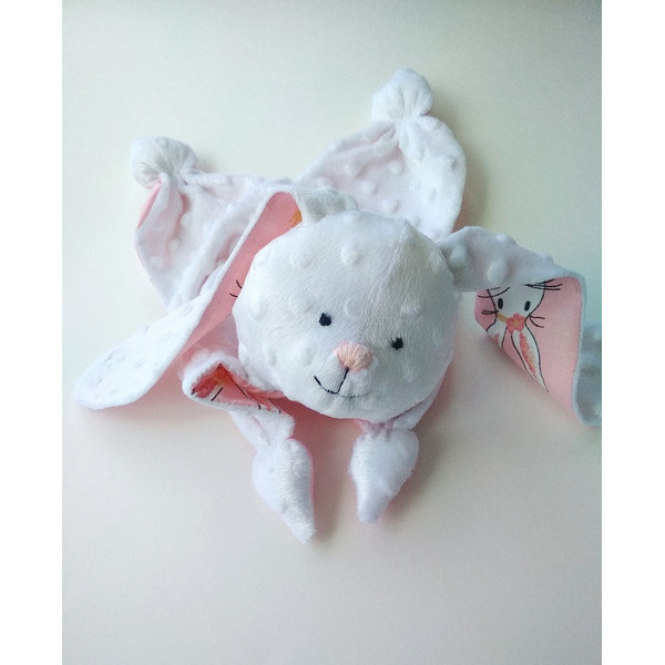 Bunny lovey sewing pattern