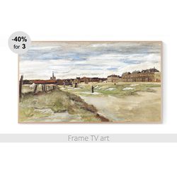Samsung Frame TV Art Vincent Van Gogh, Frame TV art painting, Frame TV art landscape, Frame TV art vintage | 336