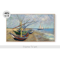 Frame TV Art download 4K, Frame TV art painting vintage, Frame TV art Van Gogh, Frame TV art landscape  | 346