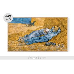 Samsung Frame TV Art download 4K, Frame TV art painting vintage, Frame TV art Van Gogh, Frame TV art landscape  | 353