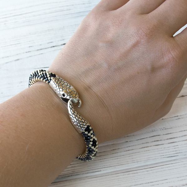 silver snake bracelet 5.jpg