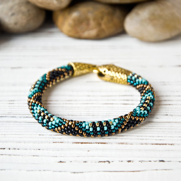 turquoise snake bracelet 3.jpg