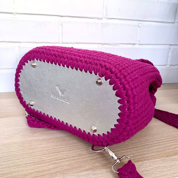 Crochet backpack with lining, Shoulder crochet bag, Crochet - Inspire ...