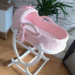 Baby Moses Basket, Moses basket covers, Moses basket starter set, Baby moses tutorial, Baby cradle, Baby basket