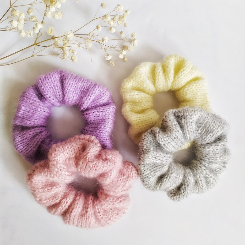 Knit Scrunchies for women hair accessories women accessories women hair accessories