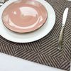 Brown_heavy_linen_placemats_set_modern_geometric_printed_table_mats_Rustic_abstract_striped_placemats_cloth_mats.JPG