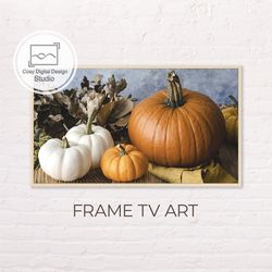 Samsung Frame TV Art | Pumpkins Halloween Thanksgiving Art For The Frame TV | Digital Art Frame TV | Halloween
