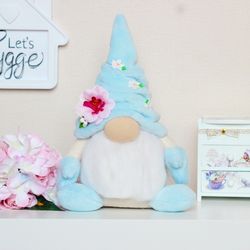 Large Plush Flower Gnome