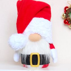 Christmas Gnome Santa Claus / Winter Holiday Decor / Xmas decoration