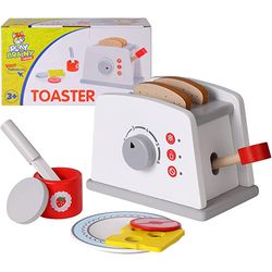Play Brainy Pop-up Toy Toaster with Kitchen Accesories