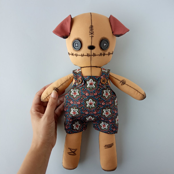 creepy-cute-handmade-stuffed-dog-in-clothes-2