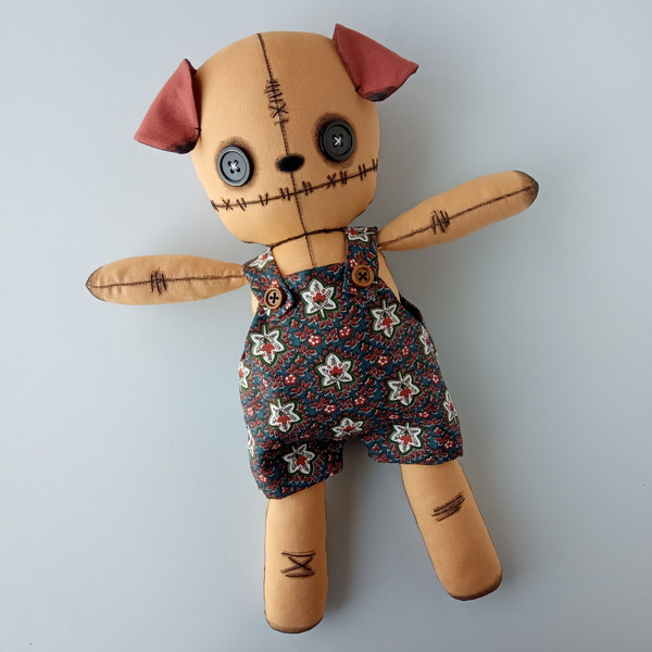 creepy-cute-handmade-stuffed-dog-in-clothes-4
