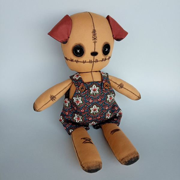 creepy-cute-handmade-stuffed-dog-in-clothes-5