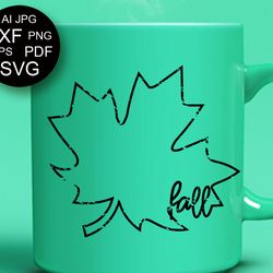 autumn decor fall leaves grunge print thanksgiving decor digital downloads maple leaf, autumn leaves, leaf fall