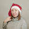 Santa hat pompom hat Christmas hat Christmas gifts women hat knitted hats For Christmas
