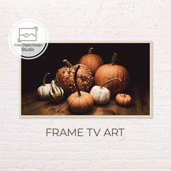 Samsung Frame TV Art | Pumpkins Halloween Thanksgiving Art For The Frame TV | Digital Art Frame TV | Halloween