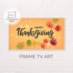 Samsung Frame TV Art | Happy Thanksgiving Art For The Frame TV | Digital Art Frame TV | Halloween