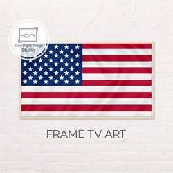 Samsung Frame TV Art | 4th of July | American Flag For Frame Tv | Digital Art Frame Tv | Patriotic | Memorial Day | USA