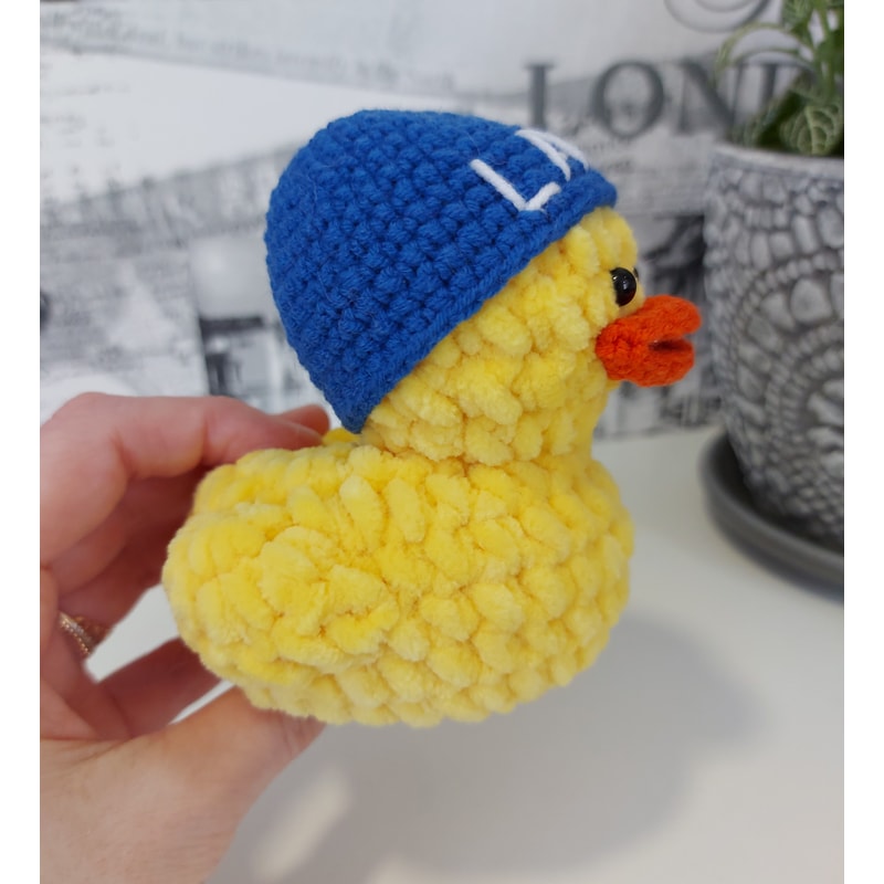 Quackity duck LAFD Beanie Inspired - MGYT Duck Crochet Plush | Inspire ...