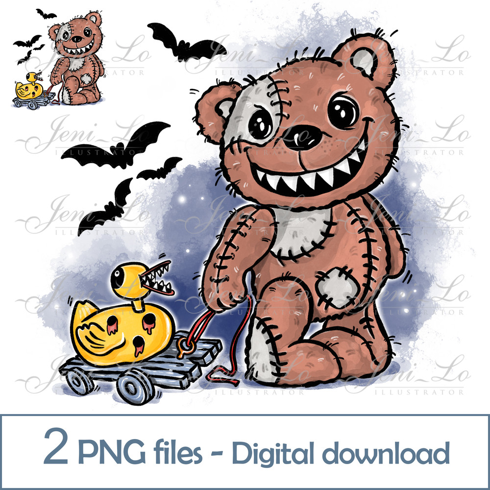 ОБЛОЖКА Scary Teddy Bear.jpg