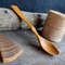 Handmade wooden spoon from natural mulberry wood with elegant handle - 02
