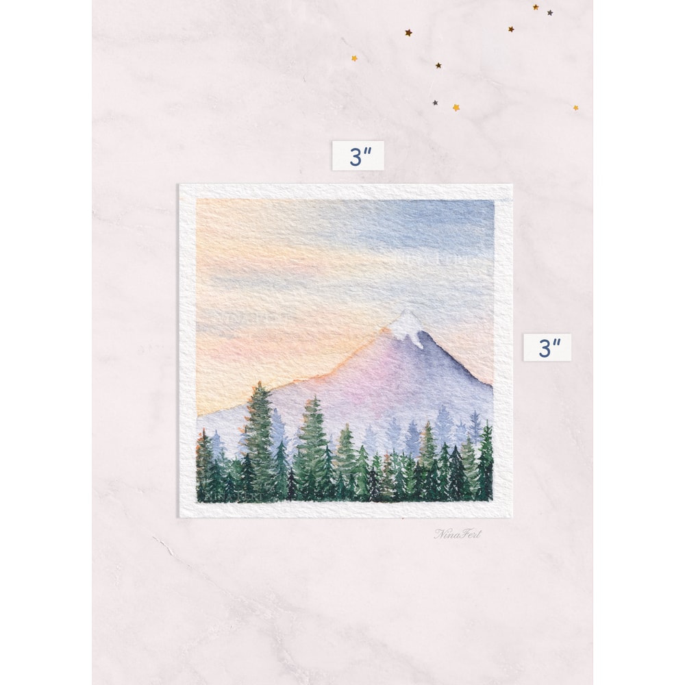 MiniPainting_MountainSunset_NinaFert_Etsy_meas.jpg