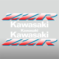 Graphic vinyl decals for Kawasaki ZZR400 motorcycle 1994-2006 bike stickers handmade